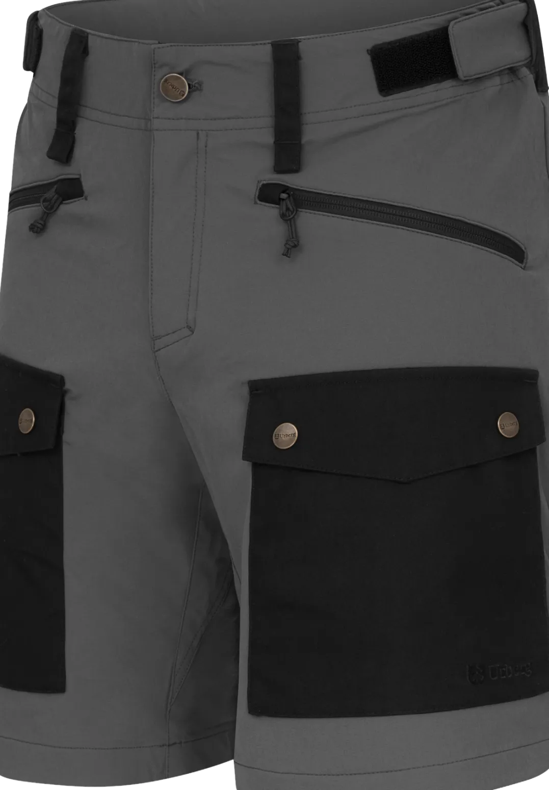 Urberg Hiking Stretch Adventure Shorts Men Black Beauty/phantom