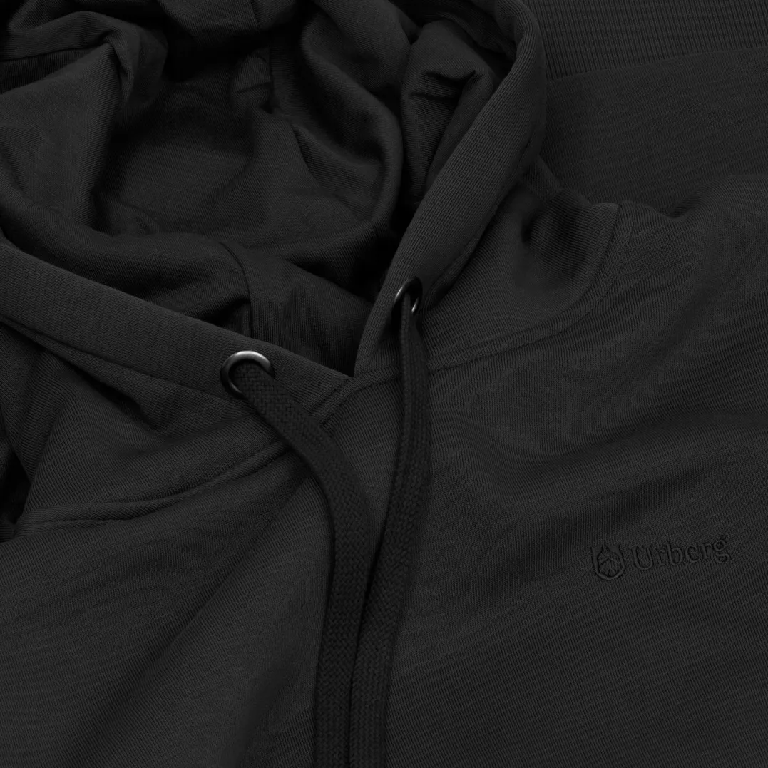 Urberg Hood Sweat Fleece Wmn Black Beauty