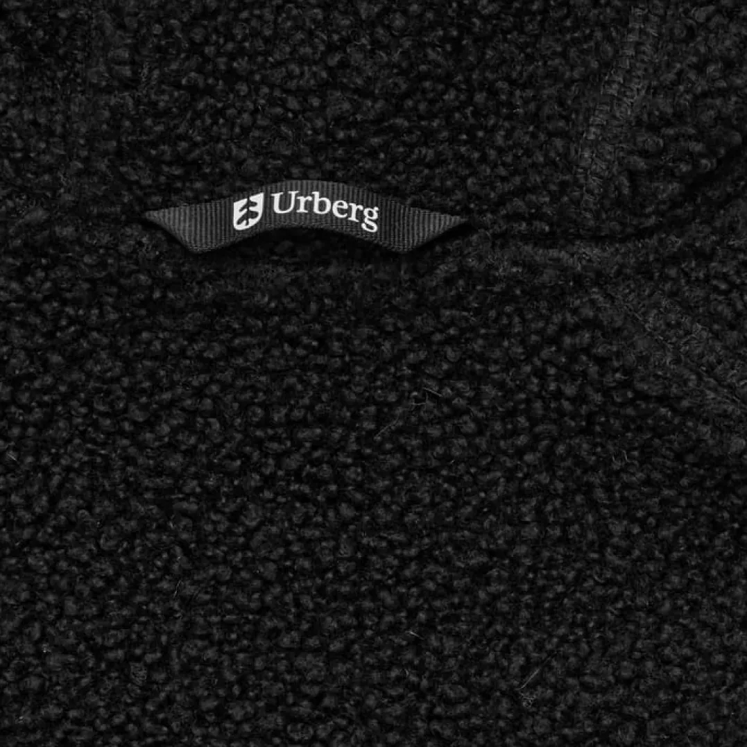 Urberg Juniors' Pile Hoodie Black Beauty