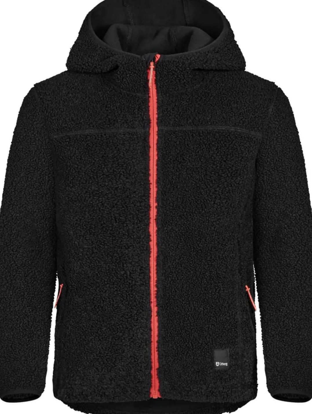 Urberg Juniors' Pile Hoodie Black Beauty