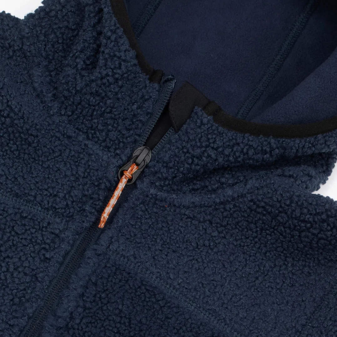 Urberg Juniors' Pile Hoodie Dark Navy