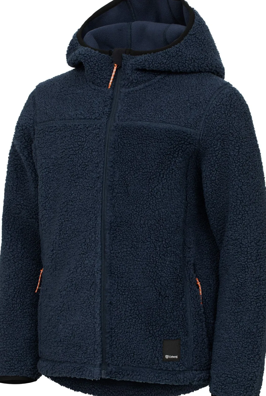 Urberg Juniors' Pile Hoodie Dark Navy
