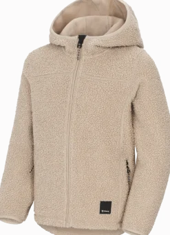Urberg Juniors' Pile Hoodie Humus