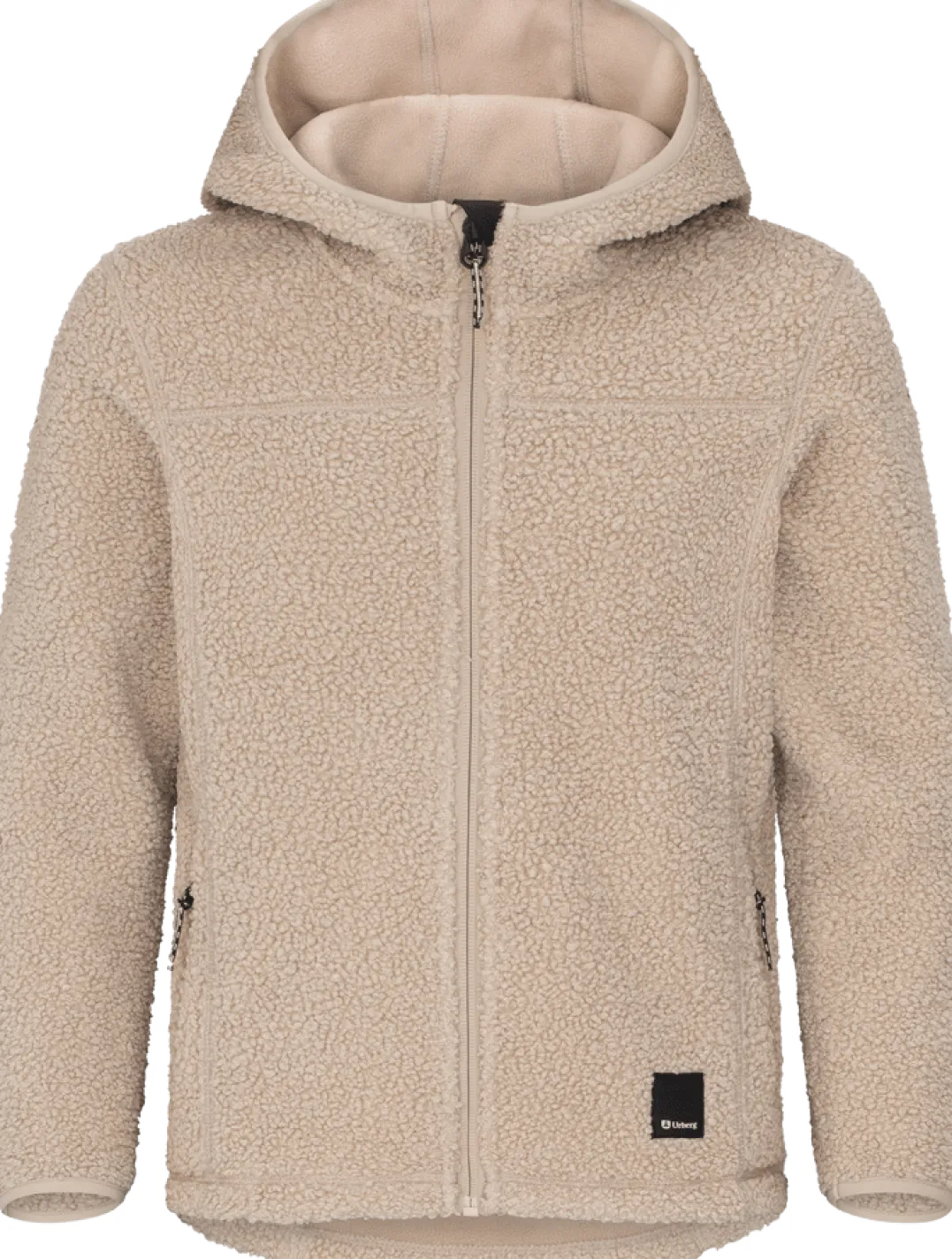 Urberg Juniors' Pile Hoodie Humus