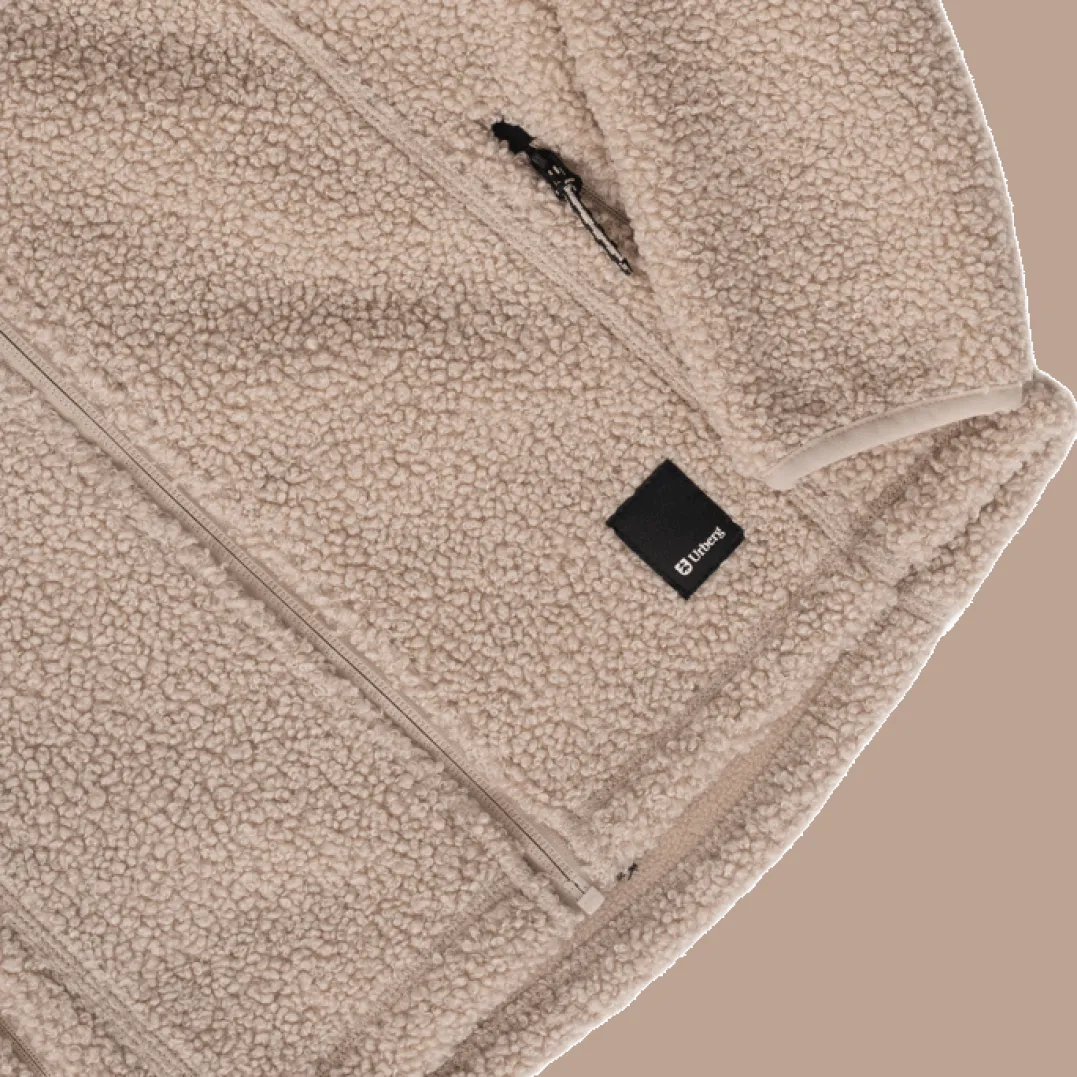 Urberg Juniors' Pile Hoodie Humus