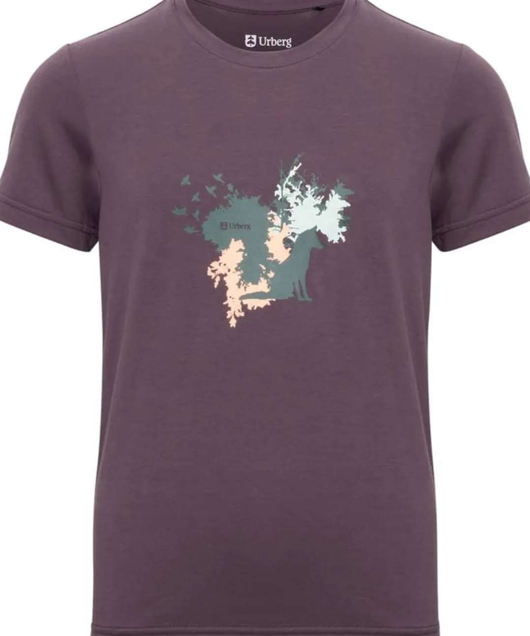 Urberg Juniors' Printed Tree Tee Huckleberry