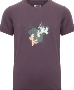 Urberg Juniors' Printed Tree Tee Huckleberry