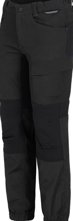 Urberg Kids' Bjørndalen 2.0 Hiking Pants Black Beauty