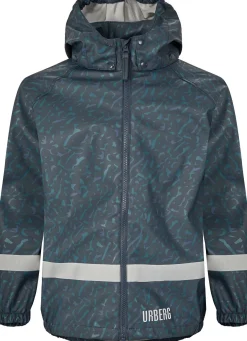 Urberg Kids' Malme PU Rain Set Midnight Navy