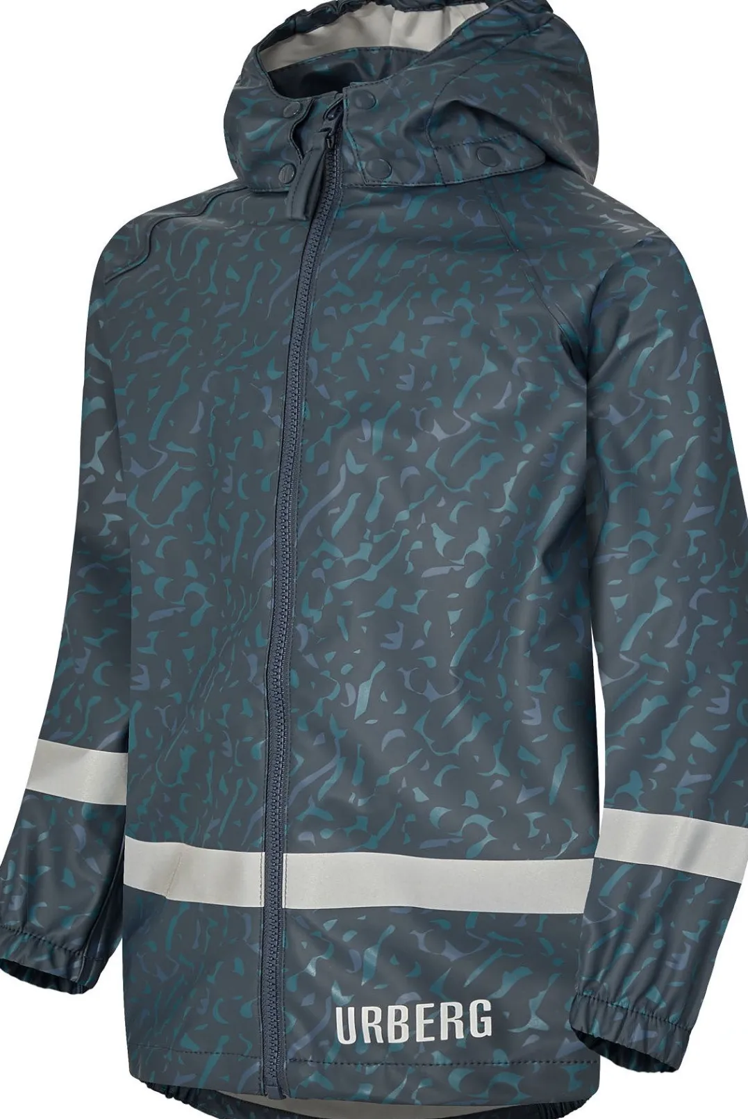 Urberg Kids' Malme PU Rain Set Midnight Navy