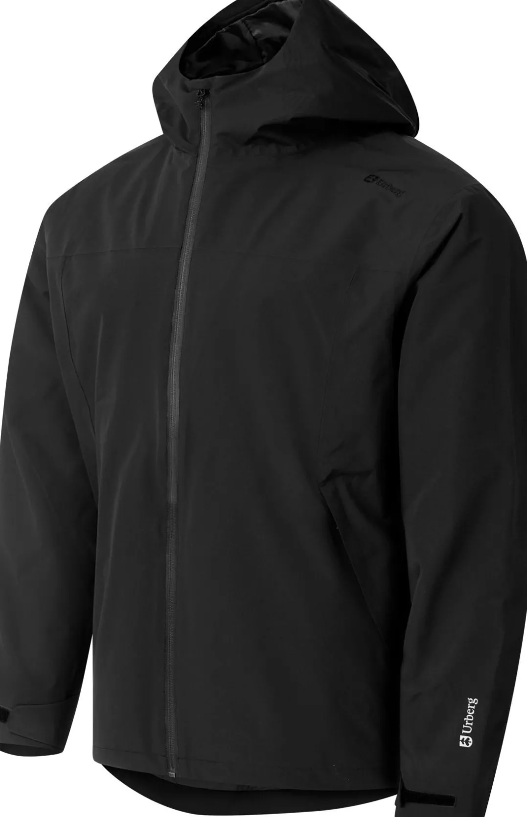 Urberg 2l Everyday Rain Jacket Men Black Beauty