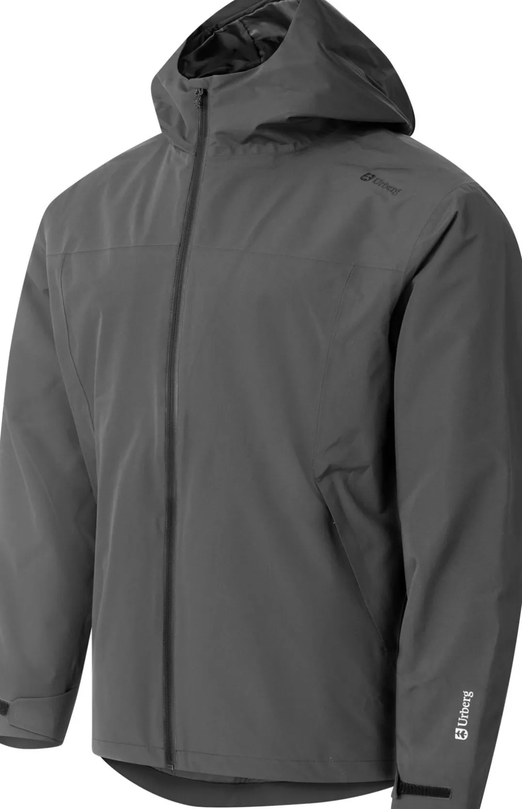 Urberg 2l Everyday Rain Jacket Men Asphalt