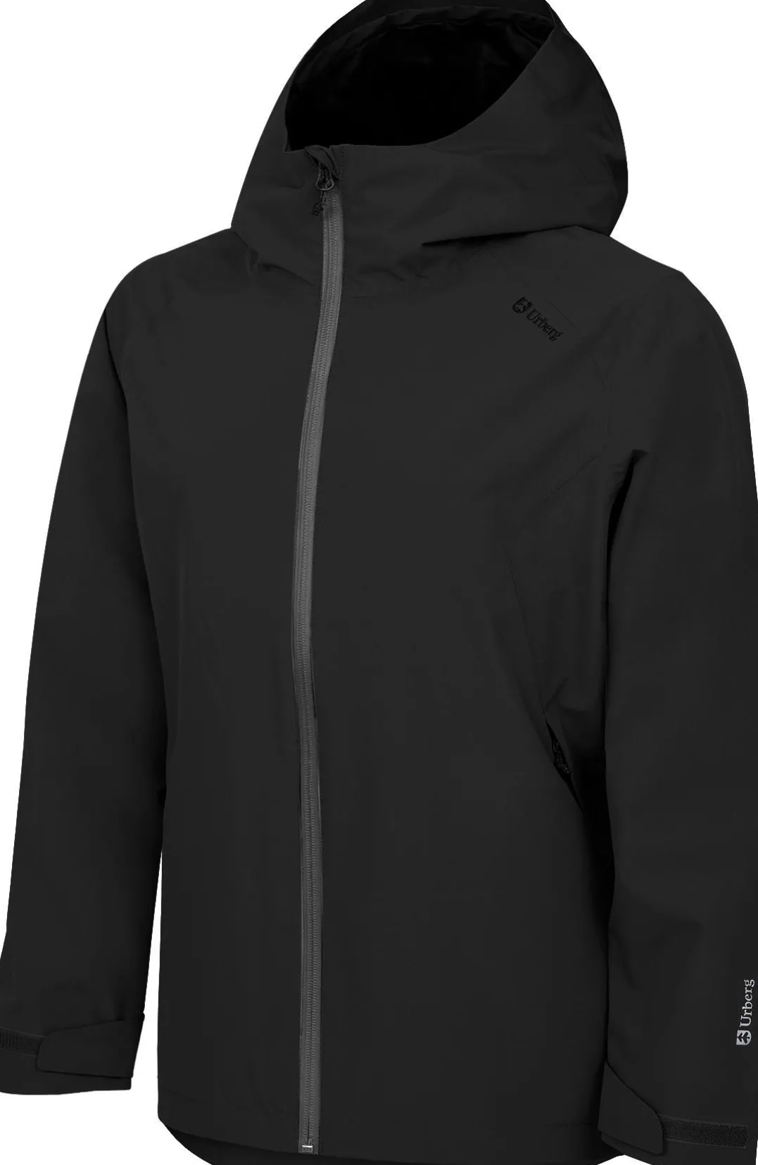 Urberg 2l Everyday Rain Jacket Wmn Black Beauty