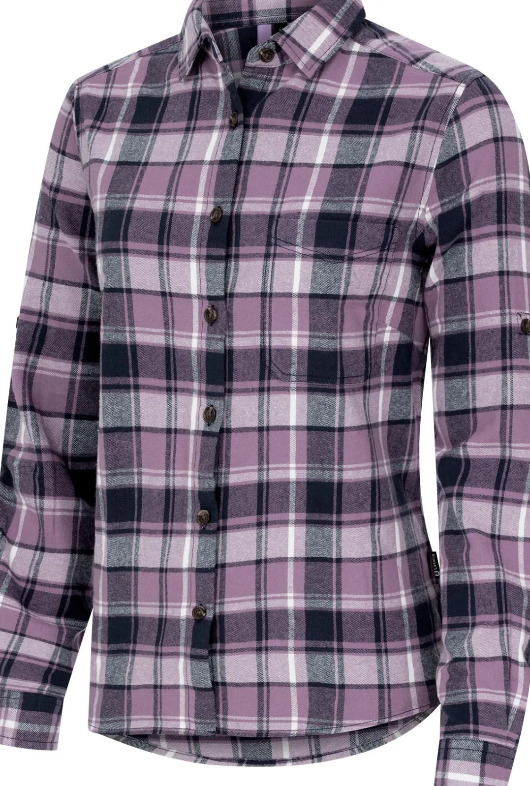 Urberg Light Flanell Shirt Wmn Very Grape