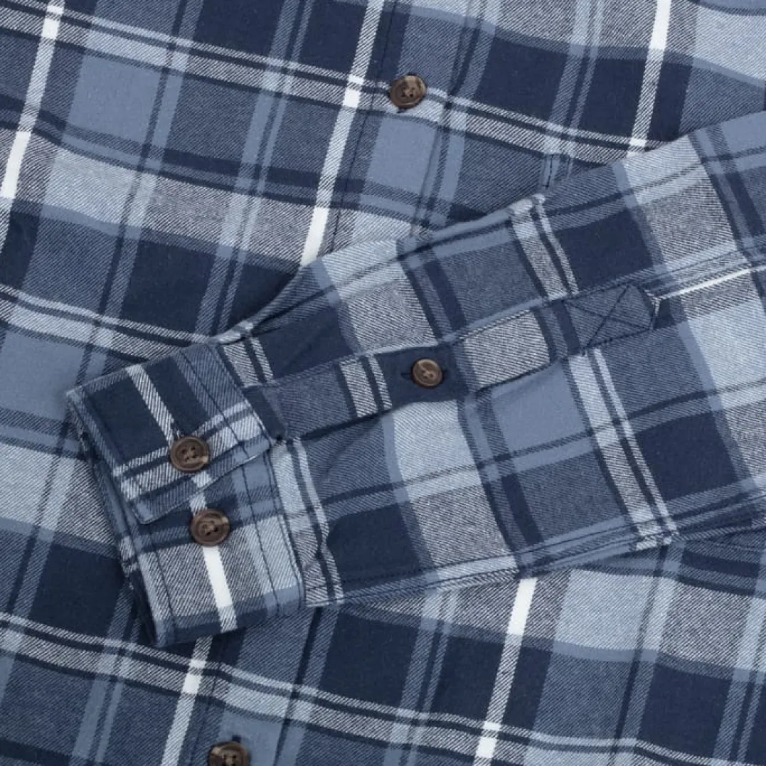 Urberg Light Flanell Shirt Wmn Blue Nights