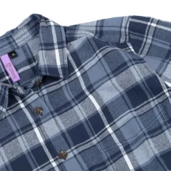 Urberg Light Flanell Shirt Wmn Blue Nights