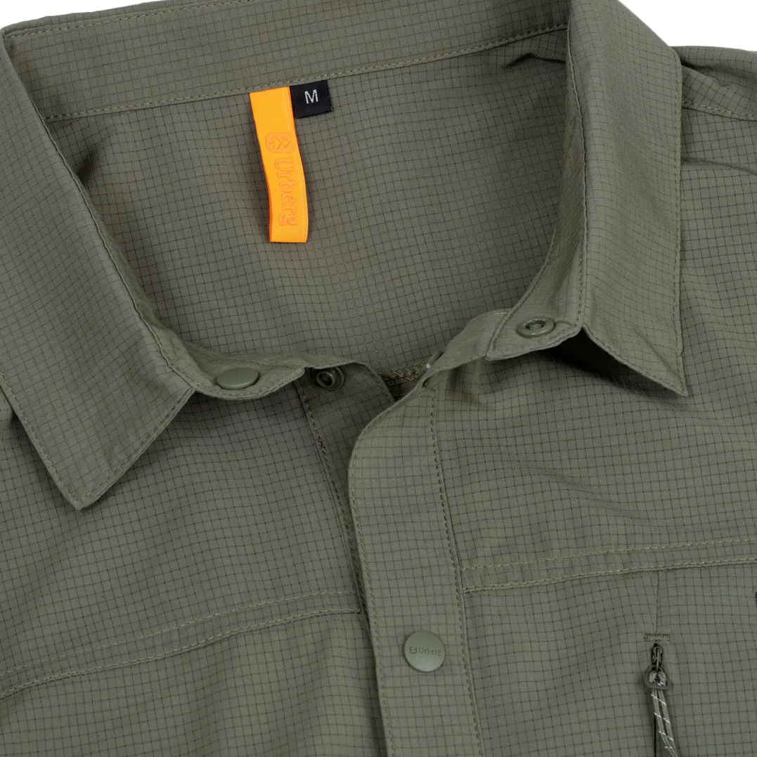 Urberg Long Sleeve Tech Shirt Men Dusty Olive