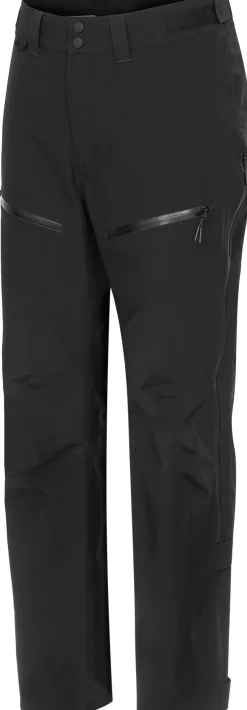 Urberg 3l Shell Pant Sidezip Wmn Black Beauty