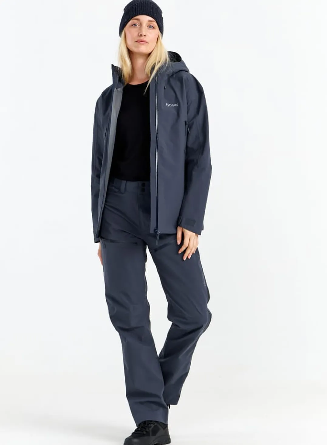 Urberg 3l Shell Pant Sidezip Wmn Blue Nights
