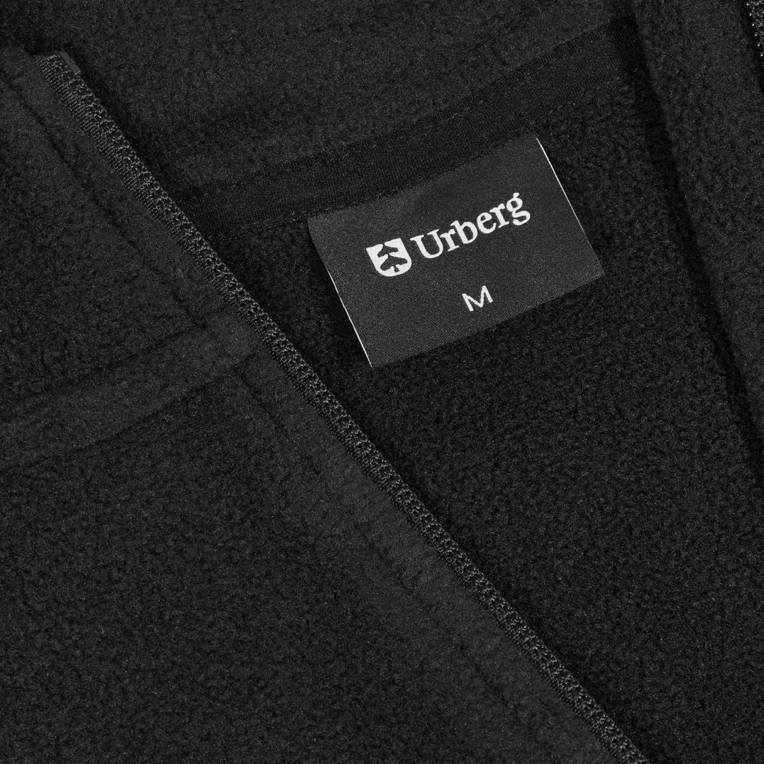 Urberg Men's Fleece Jacket Black Beauty