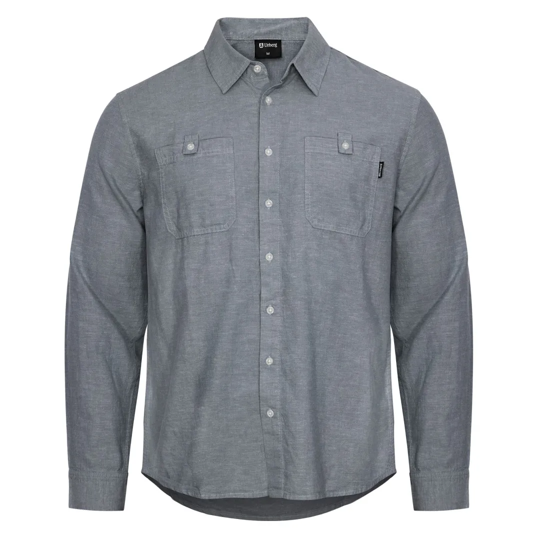 Urberg Men's Hemp LS Shirt Midnight Navy
