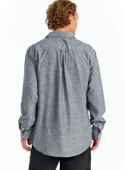 Urberg Men's Hemp LS Shirt Midnight Navy
