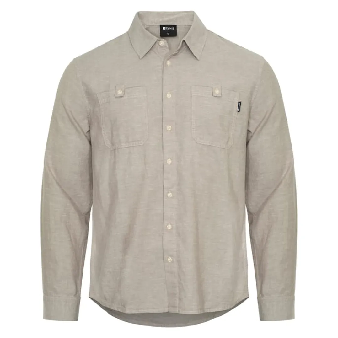Urberg Men's Hemp LS Shirt Satellite