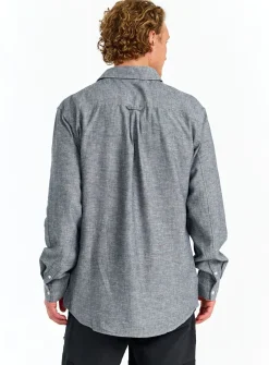 Urberg Men's Hemp LS Shirt Satellite