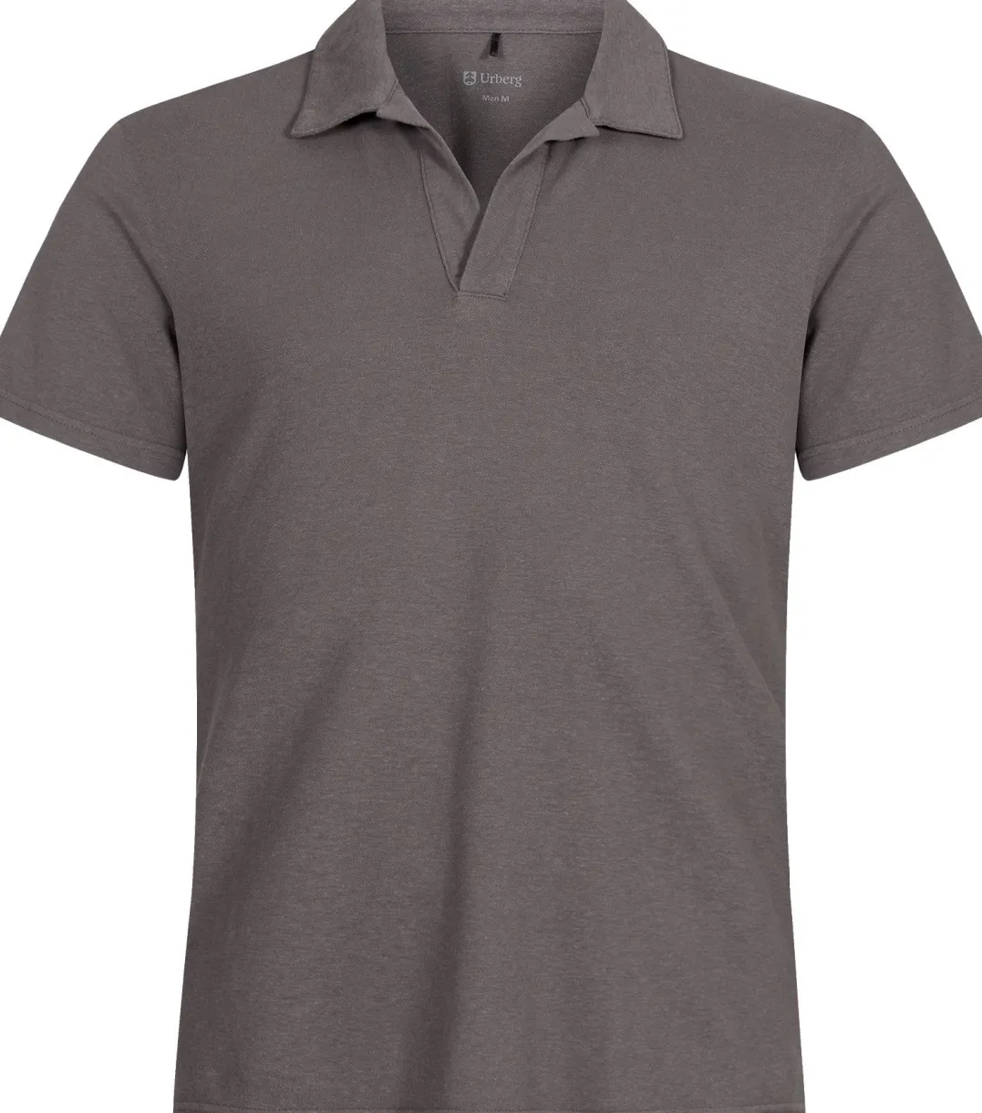 Urberg Men's Hemp Polo Tee Plum Kitten