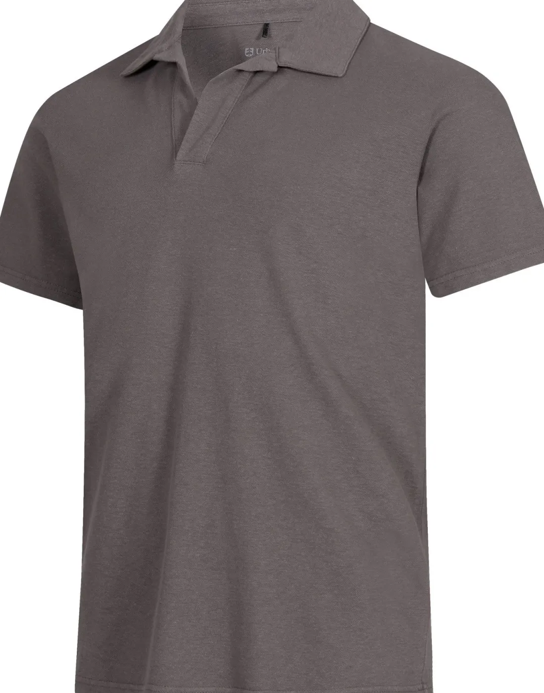 Urberg Men's Hemp Polo Tee Plum Kitten