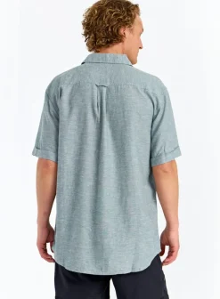 Urberg Men's Hemp SS Shirt Silver Pine