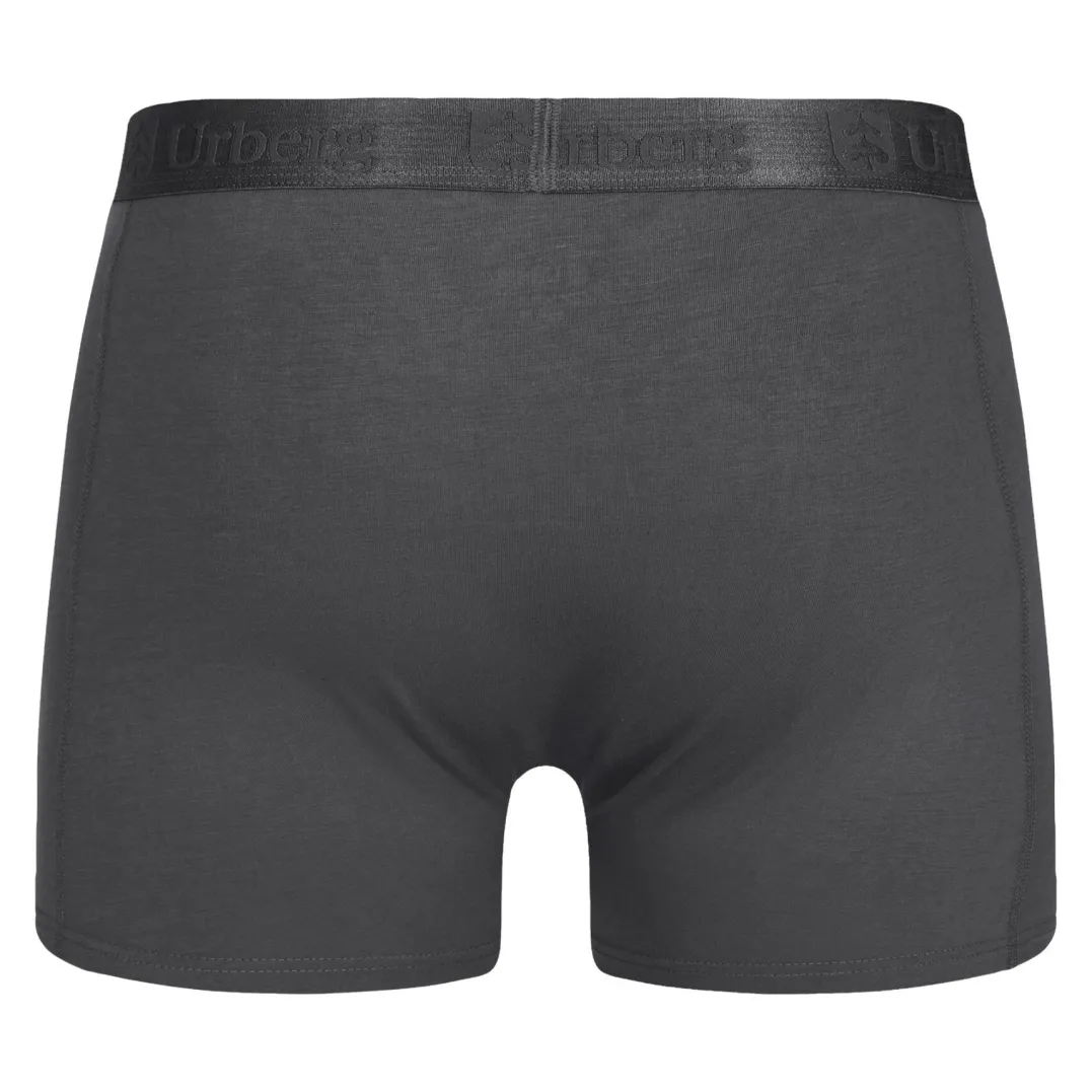 Urberg Men's Isane 3-pack Bamboo Boxers Grey/Black/Green
