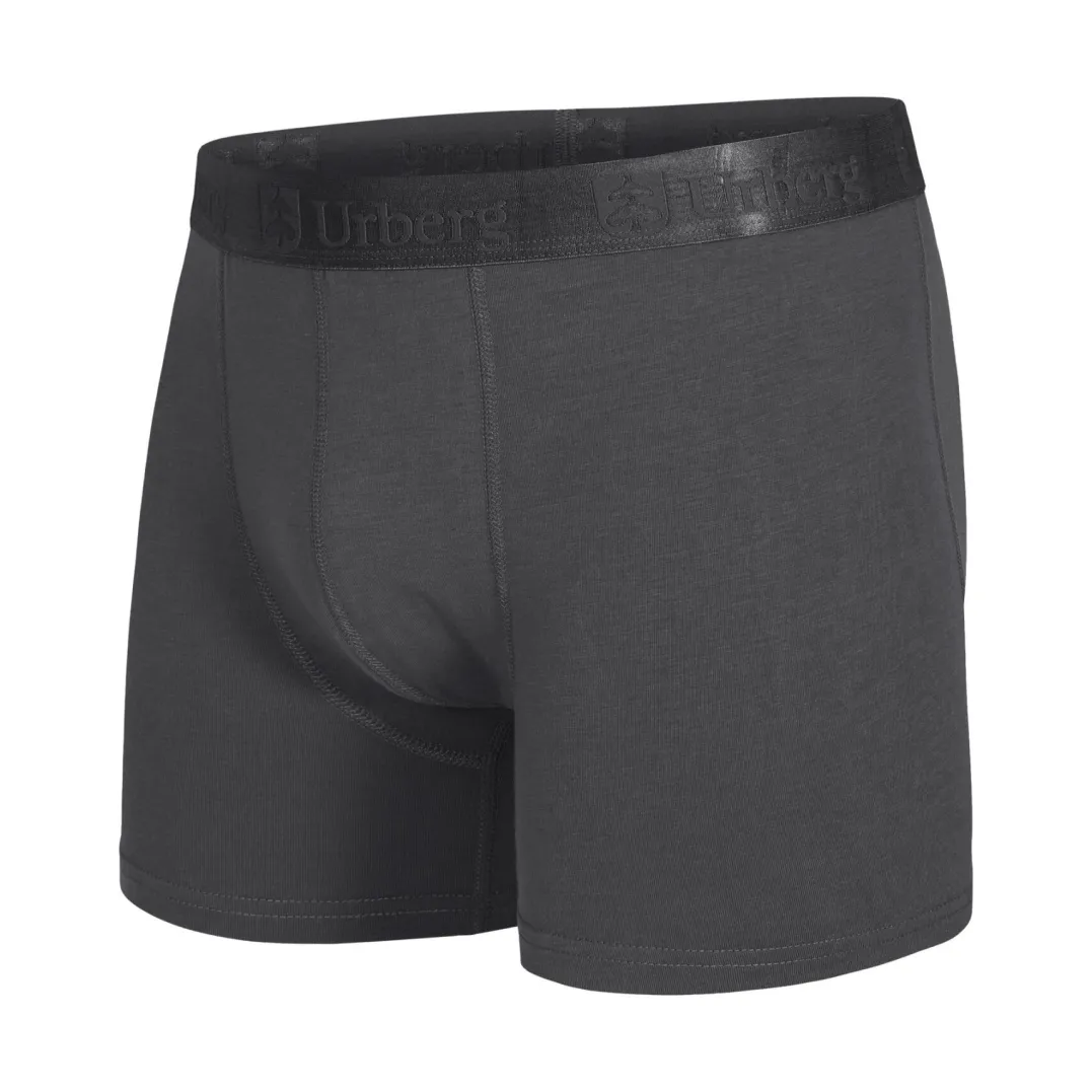 Urberg Men's Isane 3-pack Bamboo Boxers Grey/Black/Green