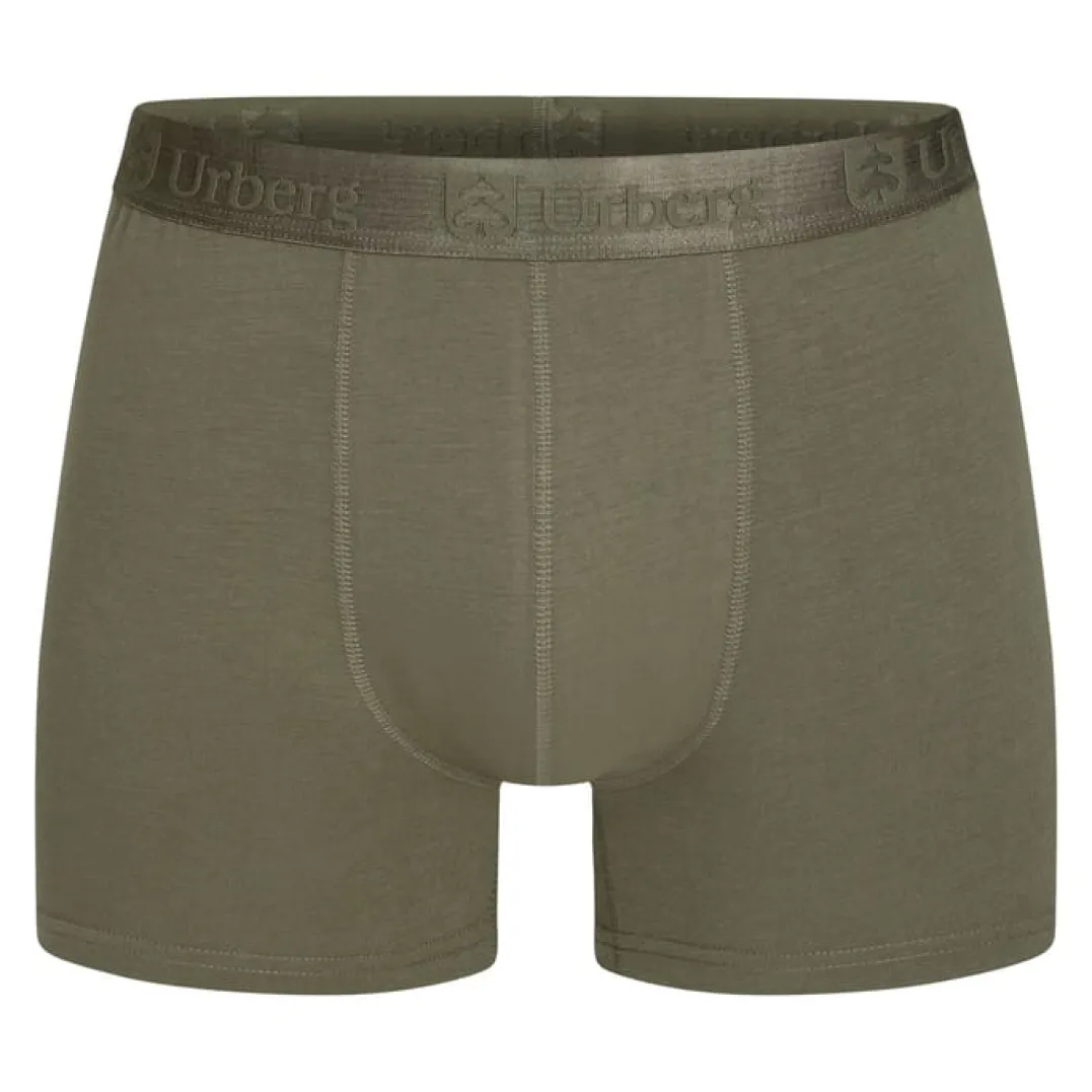 Urberg Men's Isane 3-pack Bamboo Boxers Grey/Black/Green