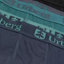 Urberg Men's Isane 3-pack Bamboo Boxers Black/Blue/Green