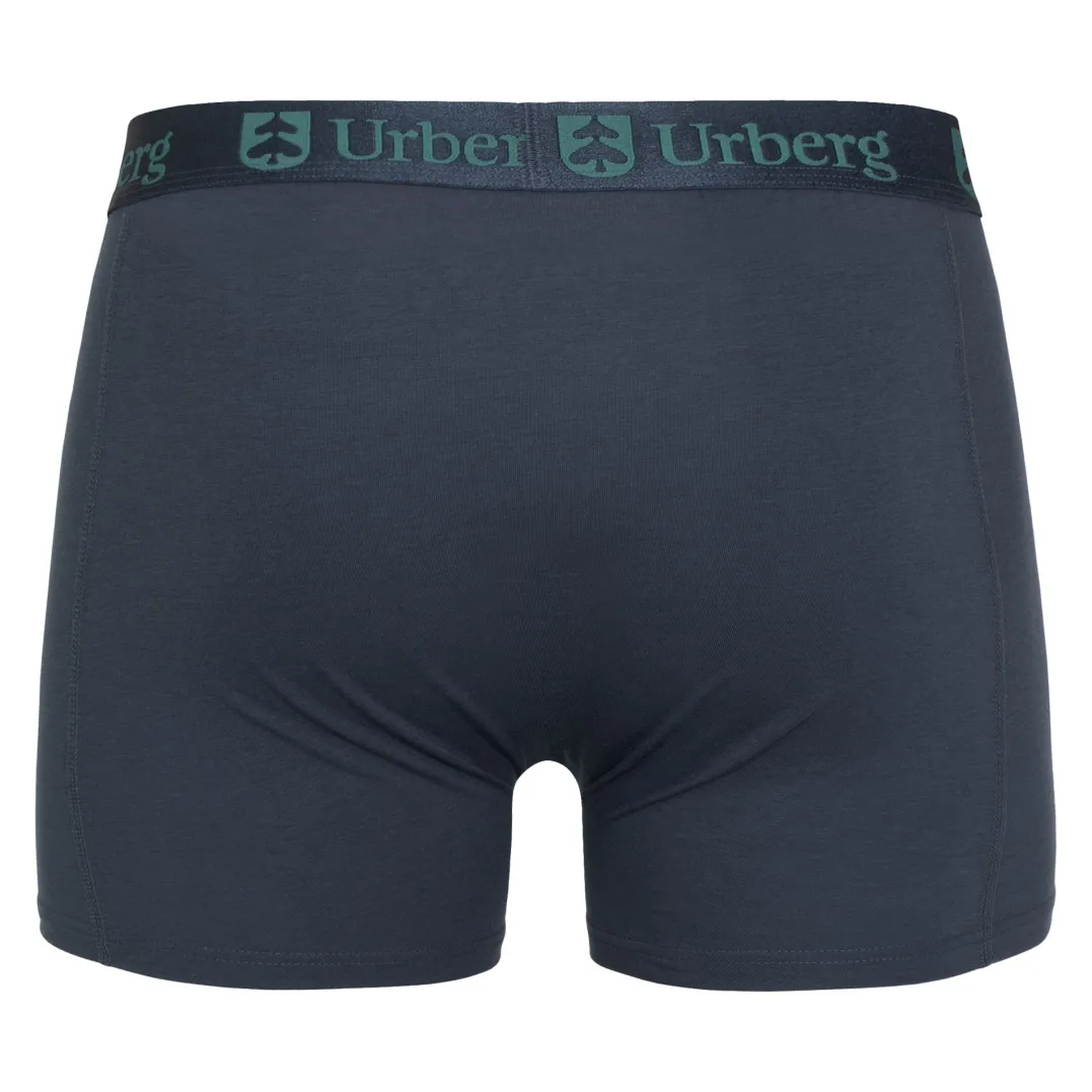 Urberg Men's Isane 3-pack Bamboo Boxers Black/Blue/Green