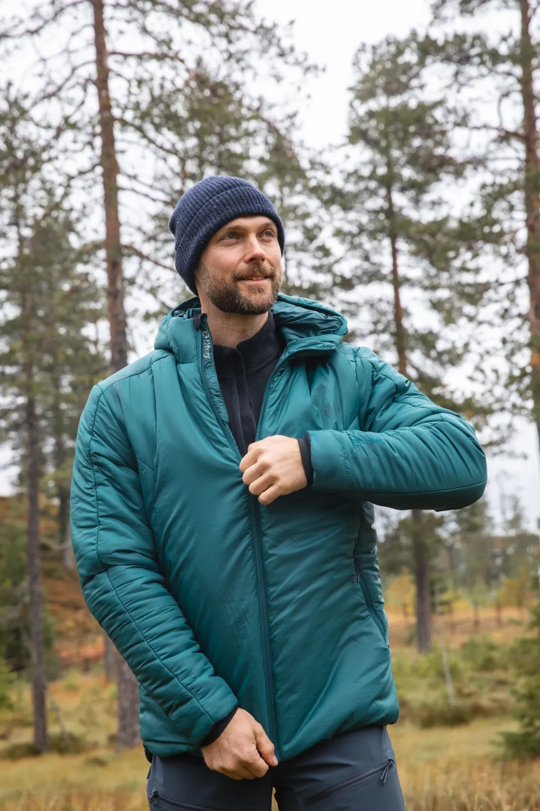 Urberg Men's 2nd Layer Padded Jacket Mediterranea