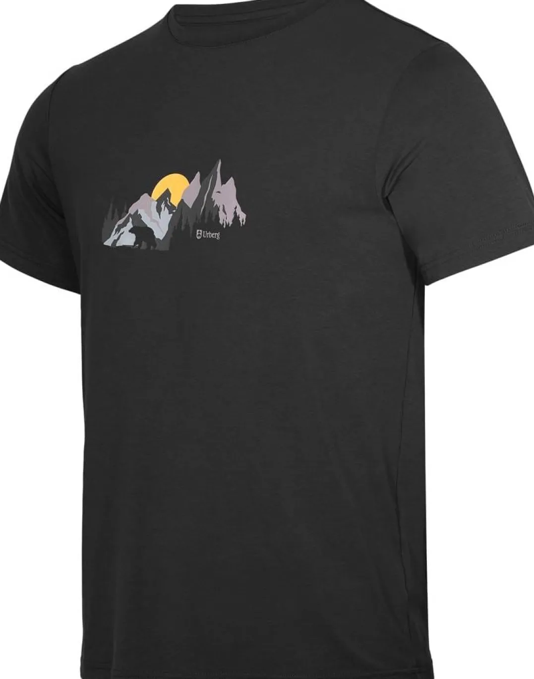 Urberg Men's Printed Tree Tee Black Beauty
