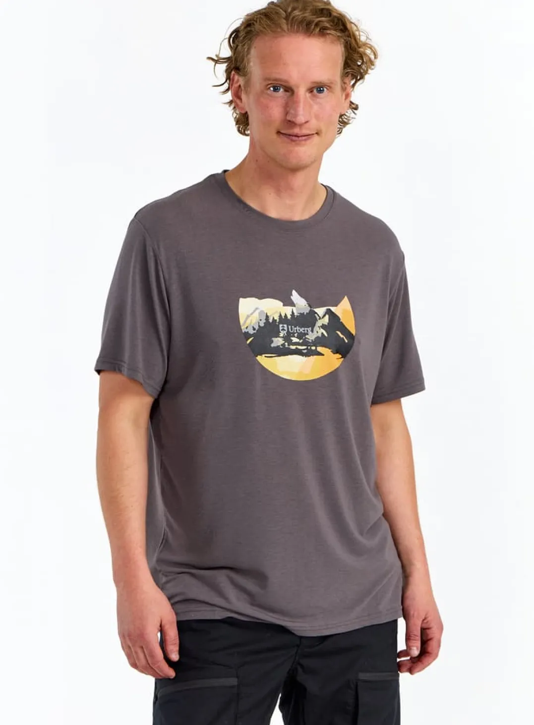 Urberg Men's Printed Tree Tee Black Beauty
