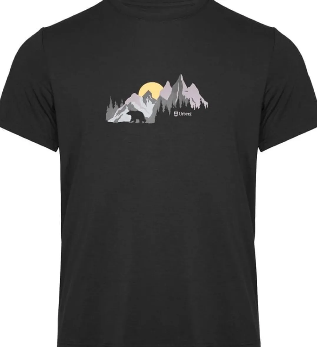 Urberg Men's Printed Tree Tee Black Beauty