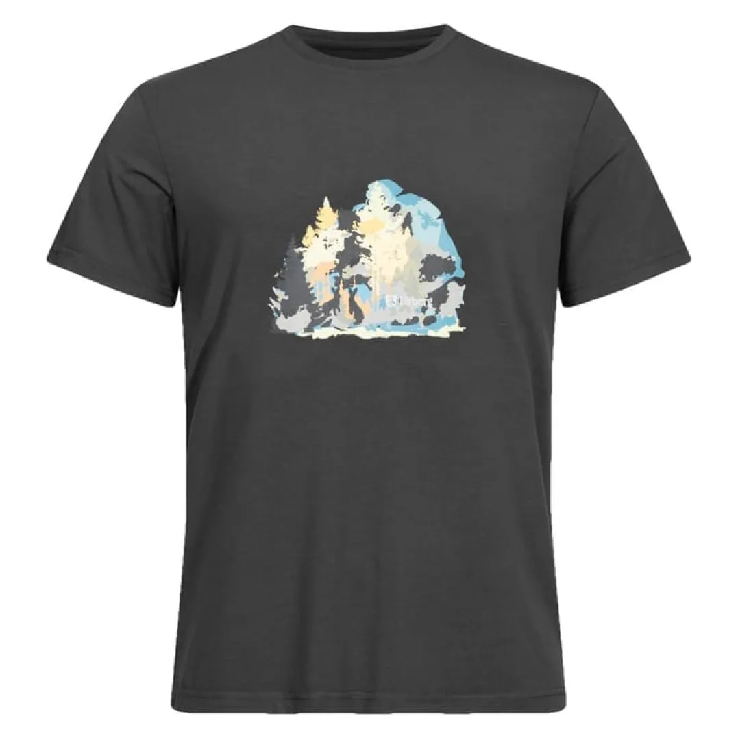 Urberg Men's Printed Tree Tee Phantom/forest