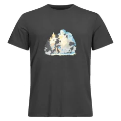 Urberg Men's Printed Tree Tee Phantom/forest