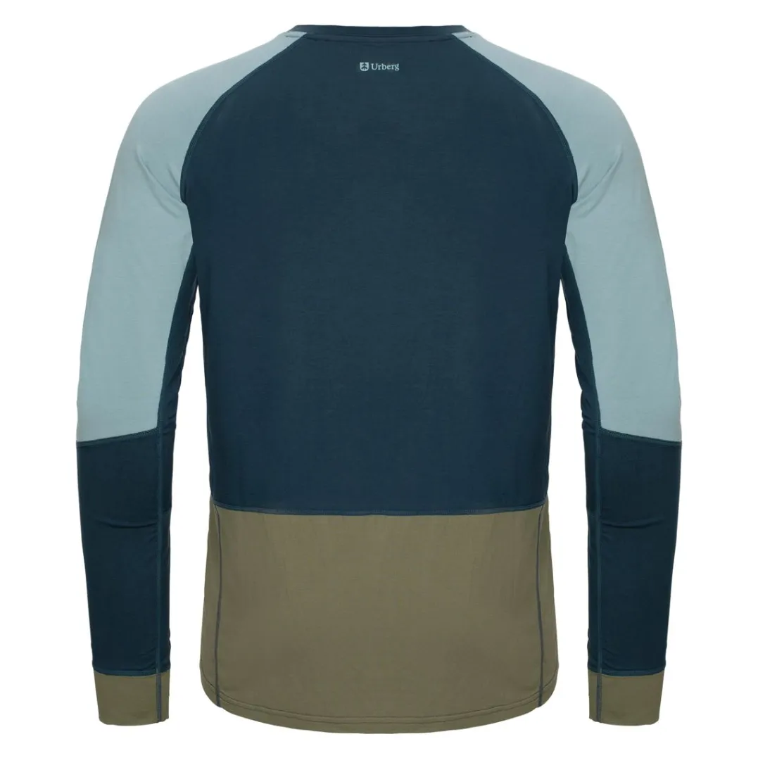 Urberg Men's Tree Base Layer Top Midnight Navy
