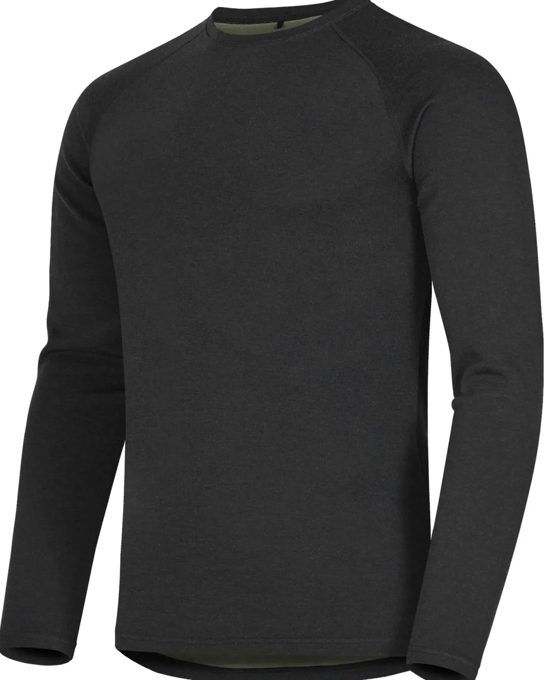 Urberg Merino-Bamboo Base Layer Top Men Black/Green