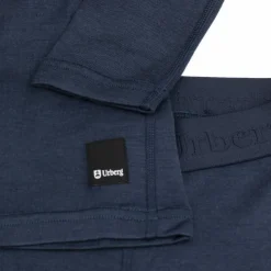 Urberg Merino-Bamboo Base Layer Set Jr Blue Nights/Mediterranea