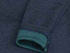 Urberg Merino-Bamboo Base Layer Set Jr Blue Nights/Mediterranea