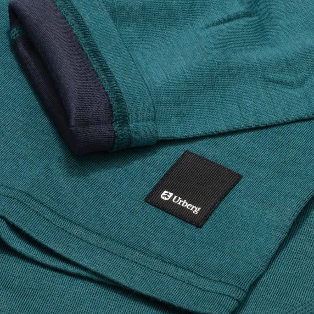 Urberg Merino-Bamboo Base Layer Top Men Mediterranea/Blue Nights