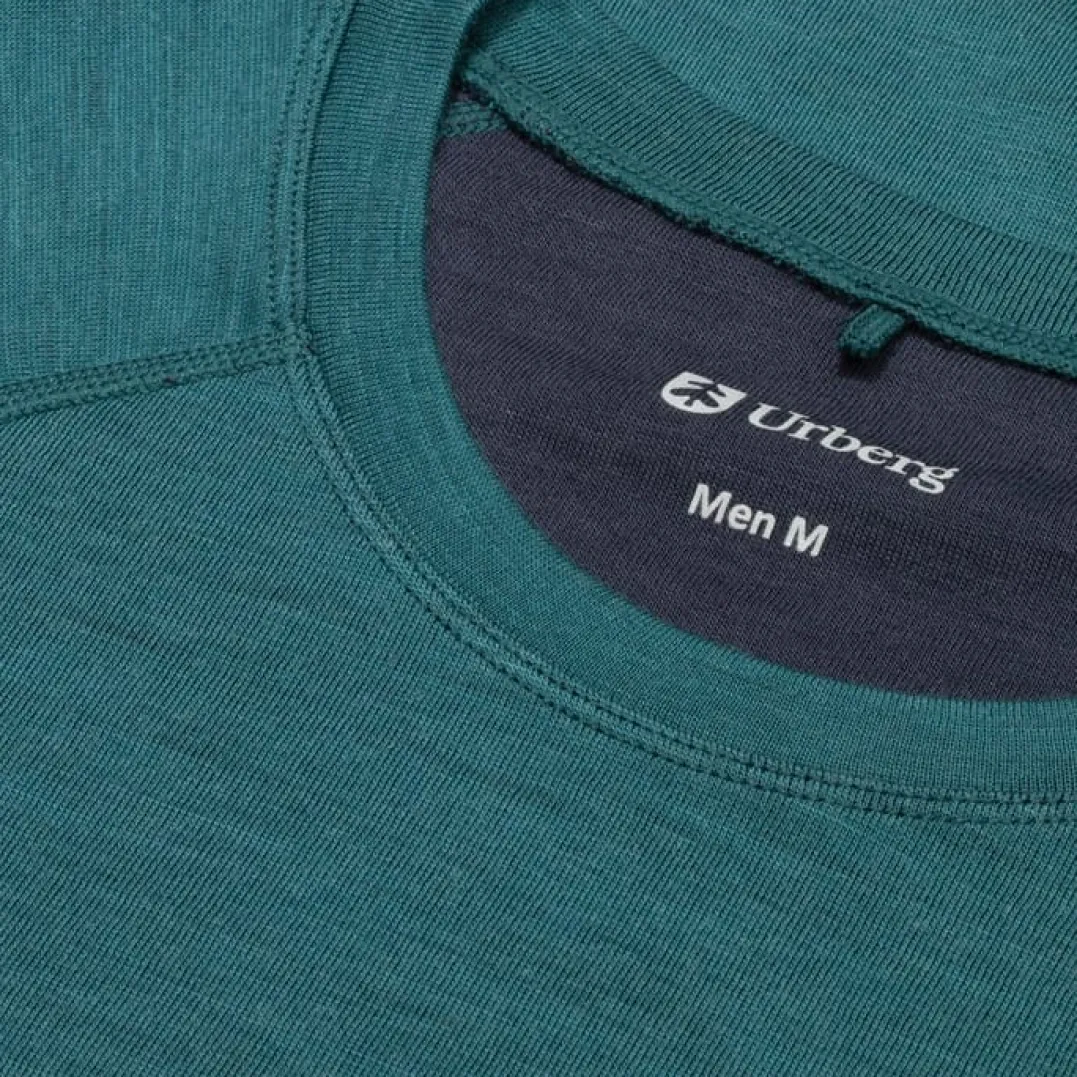 Urberg Merino-Bamboo Base Layer Top Men Mediterranea/Blue Nights