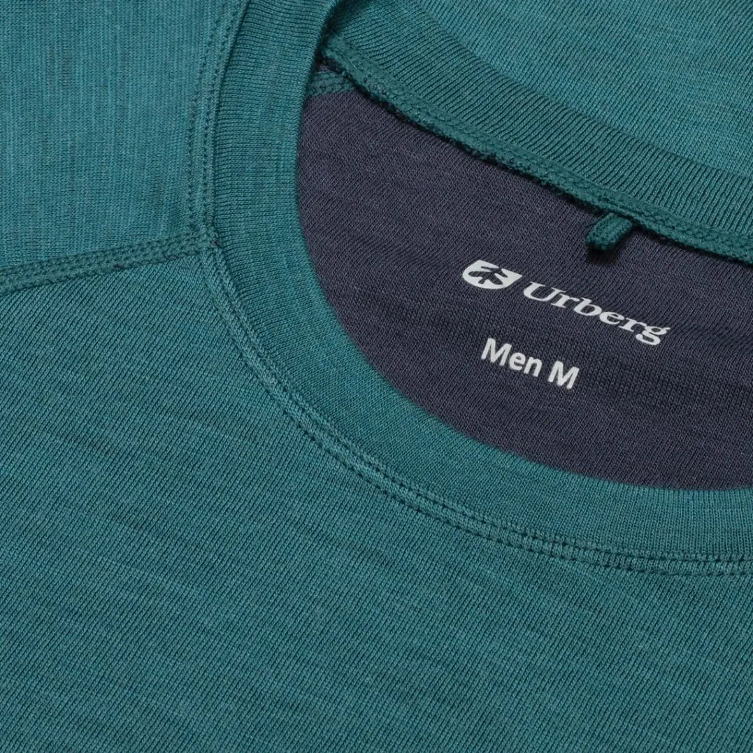 Urberg Merino-Bamboo Base Layer Top Men Mediterranea/Blue Nights