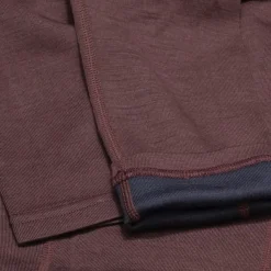 Urberg Merino-Bamboo Base Layer Set Jr Huckleberry/Blue Nights